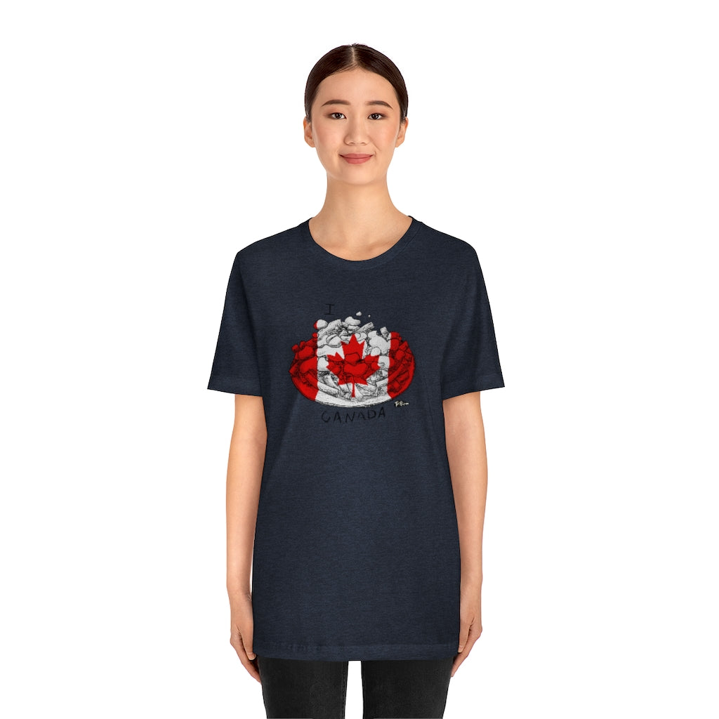 I Poutine CANADA Unisex T-Shirt