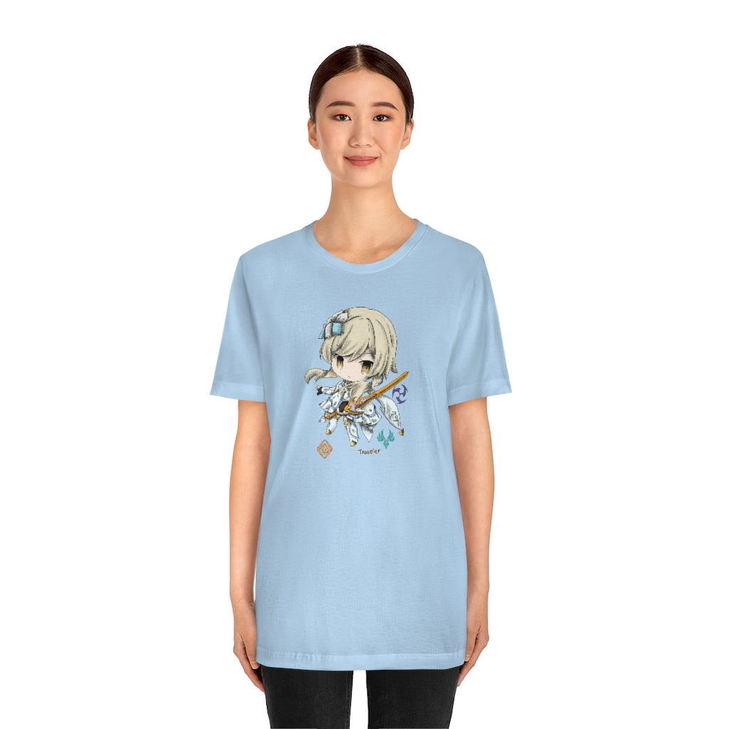 TRAVELER GIRL Genshin Impact Unisex T-Shirt