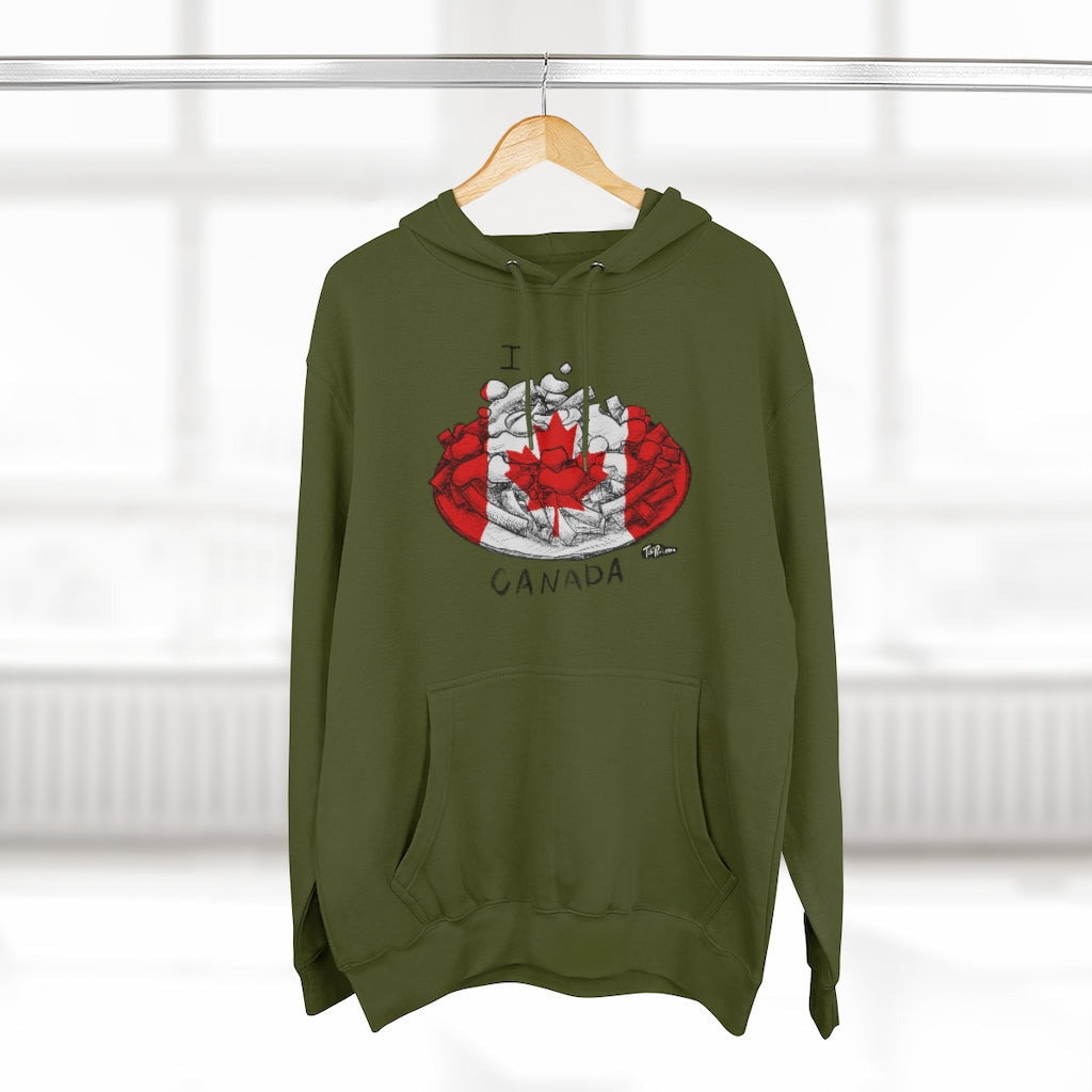 I Poutine CANADA Hoodie