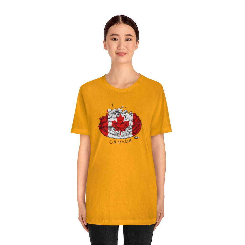 I Poutine CANADA Unisex T-Shirt