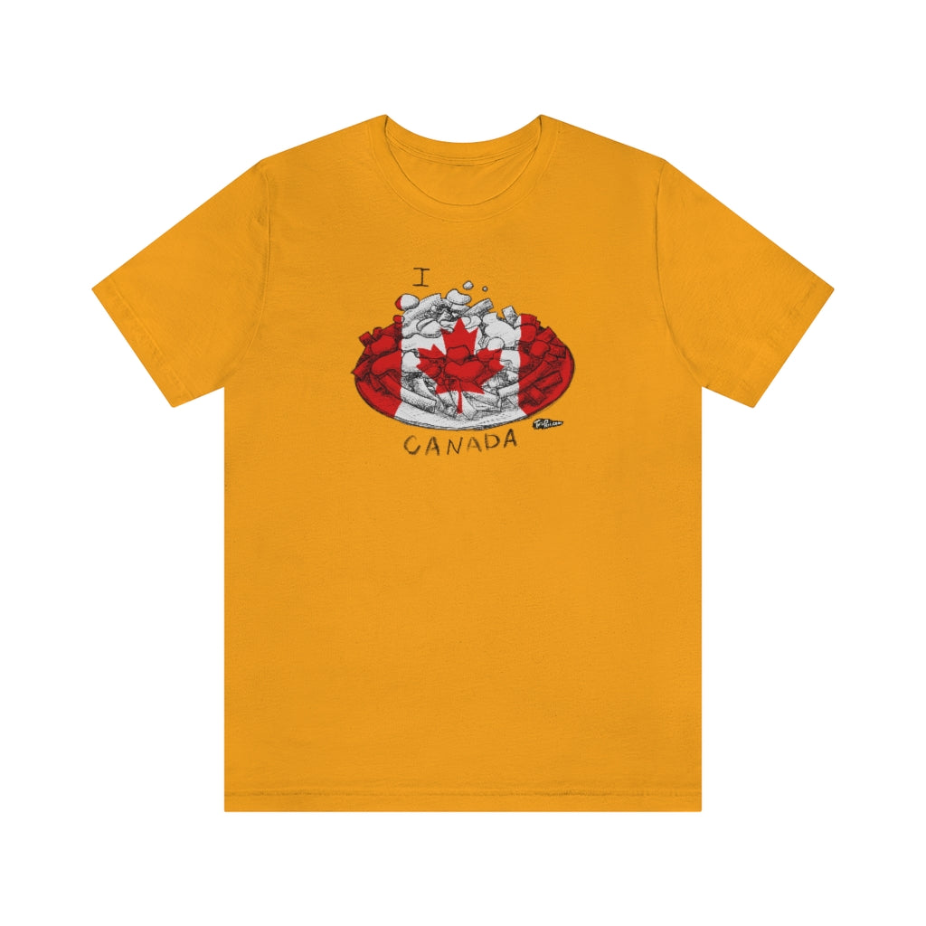 I Poutine CANADA Unisex T-Shirt