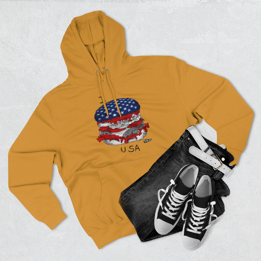 I Hamburger USA Hoodie