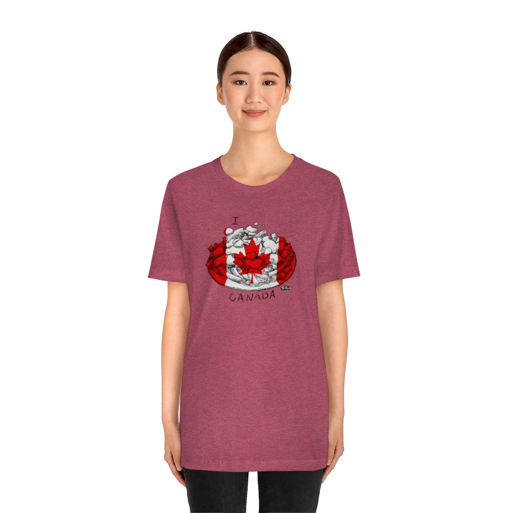 I Poutine CANADA Unisex T-Shirt