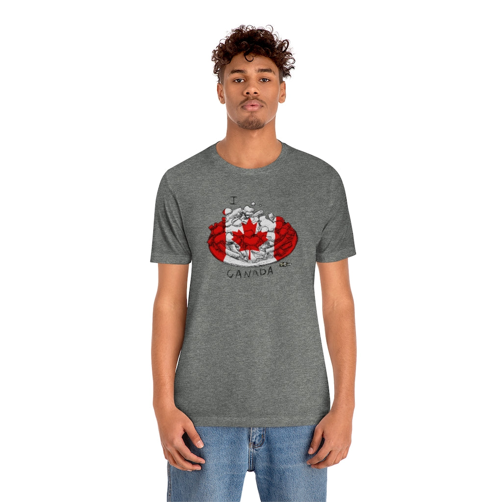 I Poutine CANADA Unisex T-Shirt