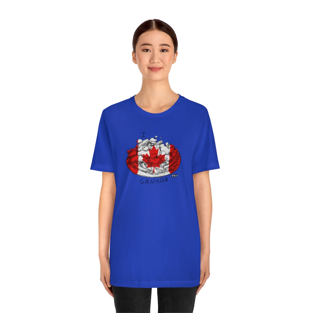 I Poutine CANADA Unisex T-Shirt