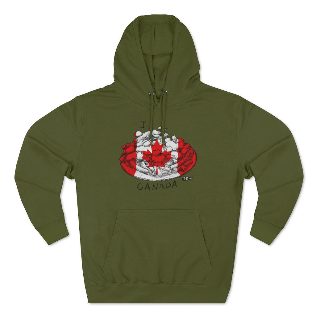 I Poutine CANADA Hoodie