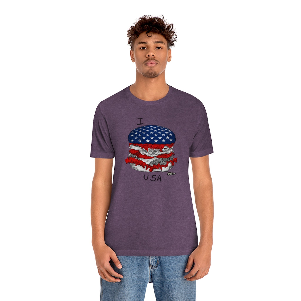 I Hamburger USA Unisex T-Shirt