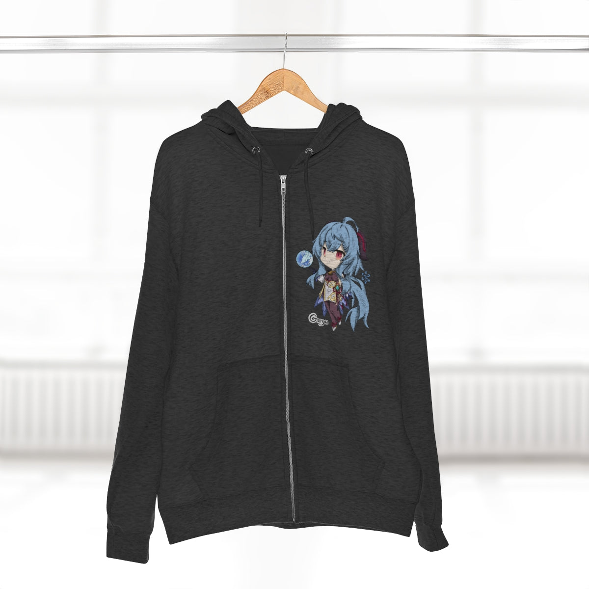 GANYU Genshin Impact Unisex Premium Full Zip Hoodie