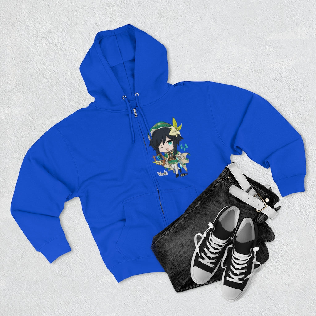 Venti Genshin Impact buy Full Zip Hoodie