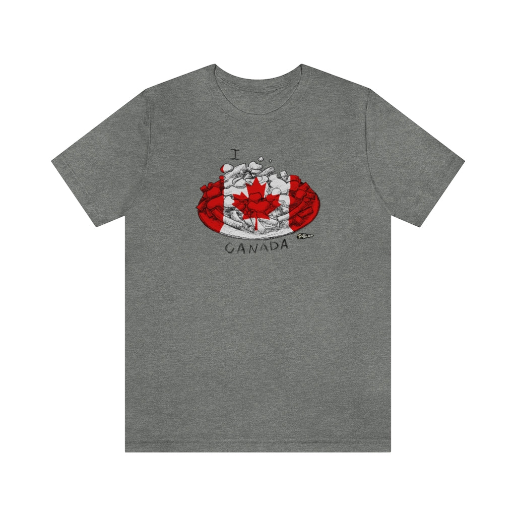 I Poutine CANADA Unisex T-Shirt