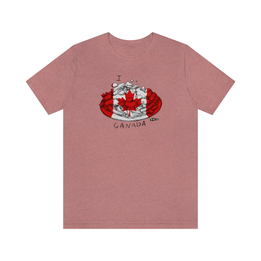 I Poutine CANADA Unisex T-Shirt