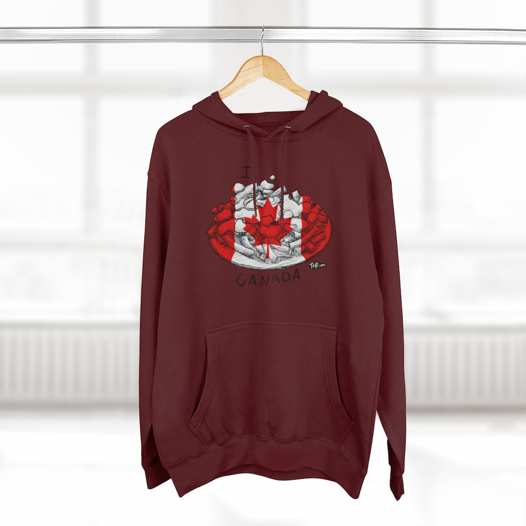 I Poutine CANADA Hoodie