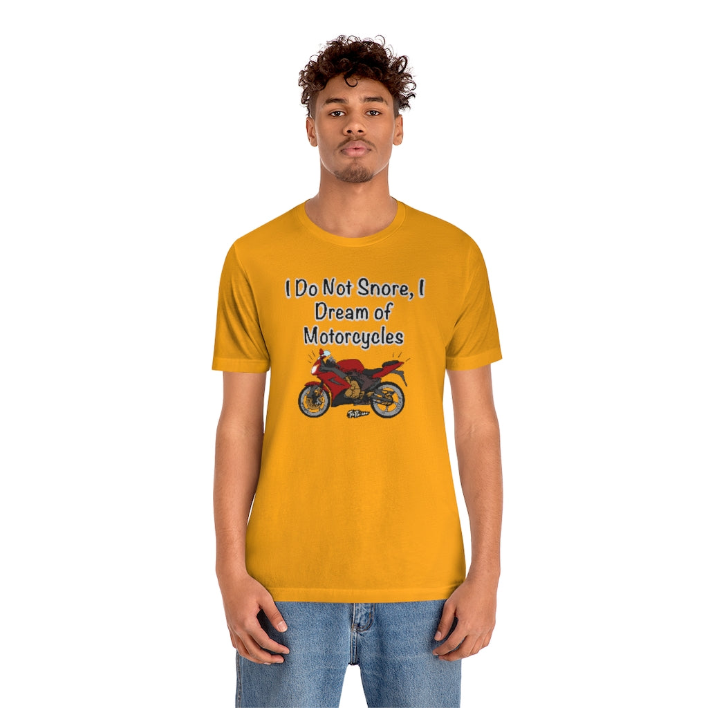 Dream of Red Motorcycles Unisex T-Shirt