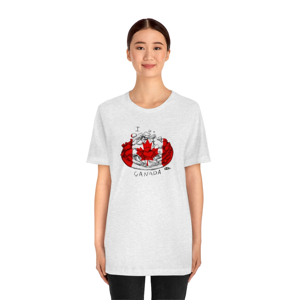 I Poutine CANADA Unisex T-Shirt