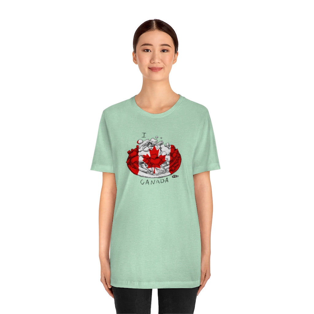 I Poutine CANADA Unisex T-Shirt