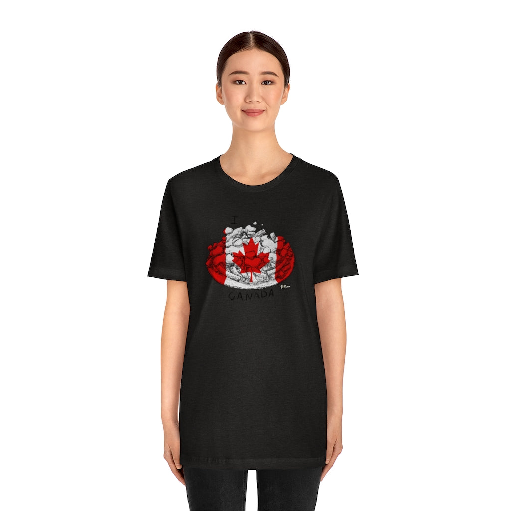 I Poutine CANADA Unisex T-Shirt