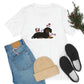 Full Of Love Dachshund 2 Unisex Jersey Short Sleeve Tee